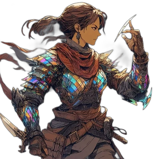 jacket, sword, weapon, staff transparent PNG cut-out