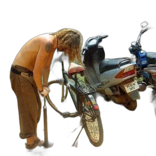 photorealistic, 3d render, concept art, shirtless transparent PNG cut-out