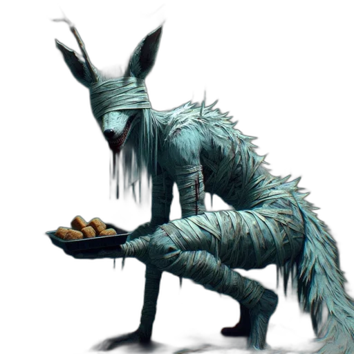 creature, food, animal, dragon transparent PNG cut-out