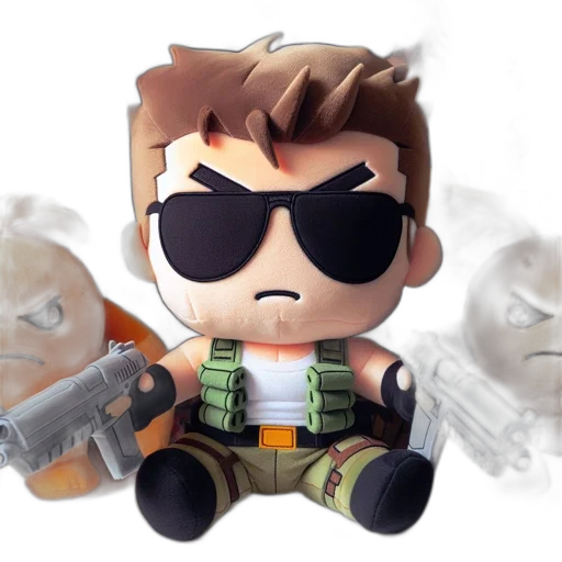 concept art, 3d render, pixel art, cartoon transparent PNG cut-out