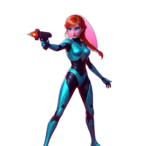 robot, weapon, staff, concept art transparent PNG cut-out