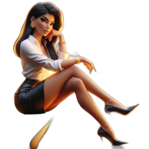 staff, dress, jewelry, concept art transparent PNG cut-out