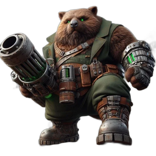 animal, weapon, staff, creature transparent PNG cut-out