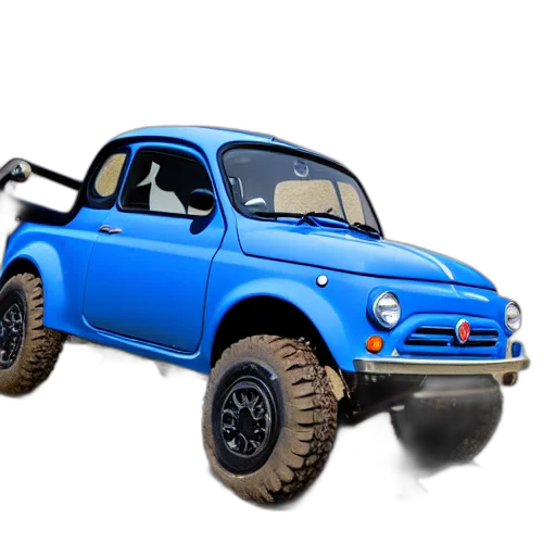 car, weapon, animal, 3d render transparent PNG cut-out