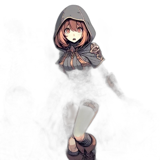 mask, jacket, dress, staff transparent PNG cut-out