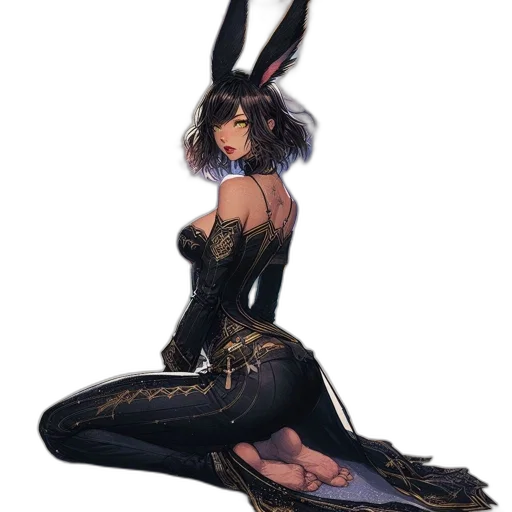 dress, creature, animal, concept art transparent PNG cut-out
