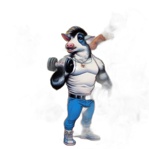 animal, staff, robot, creature transparent PNG cut-out