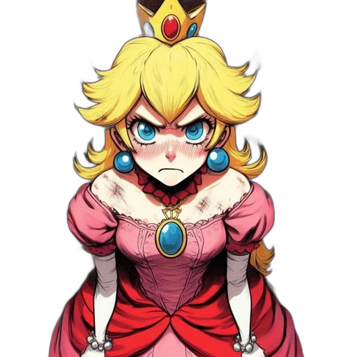 crown, dress, staff, mask transparent PNG cut-out