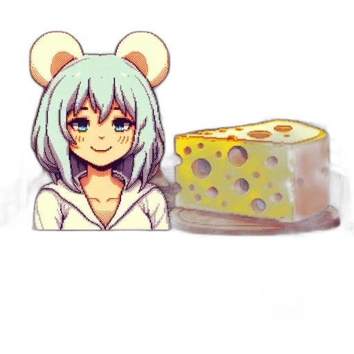 food, weapon, pixel art, anime transparent PNG cut-out
