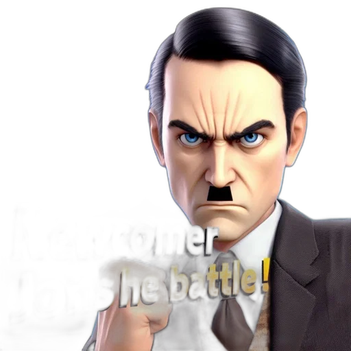 face, 3d render, concept art, cartoon transparent PNG cut-out