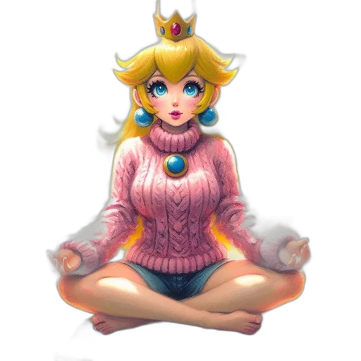 crown, dress, jewelry, staff transparent PNG cut-out