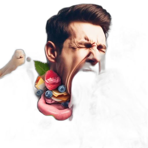 food, face, creature, concept art transparent PNG cut-out