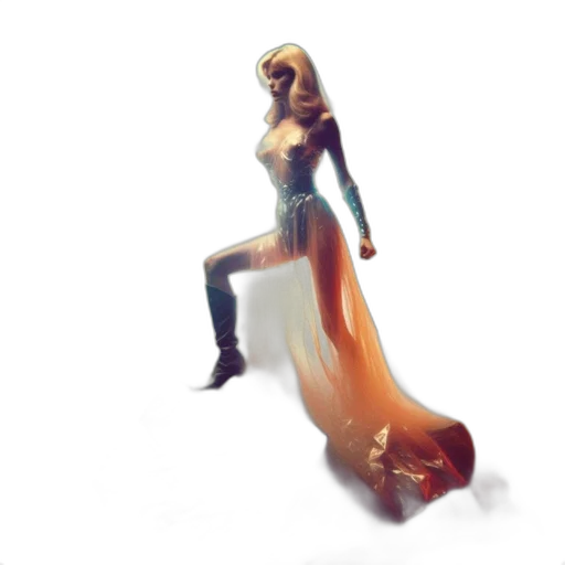 dress, sword, creature, robot transparent PNG cut-out