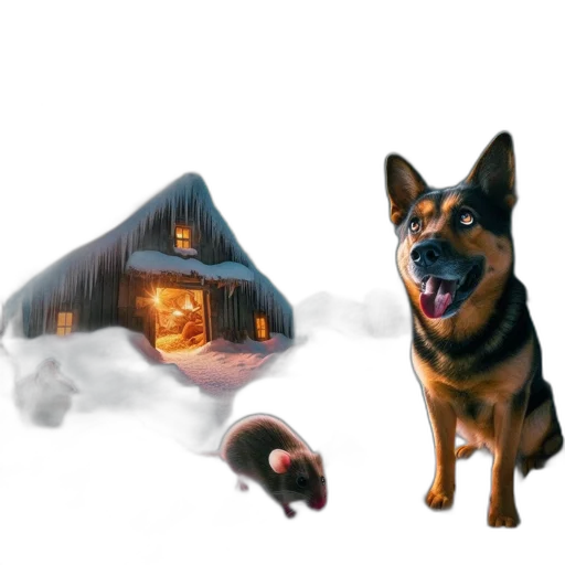 animal, concept art, fantasy art, photorealistic transparent PNG cut-out