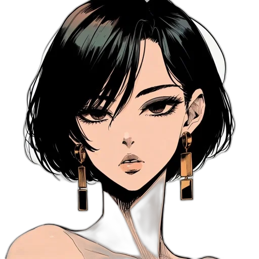 jewelry, face, staff, dress transparent PNG cut-out
