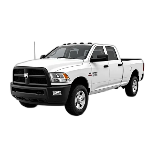 car, photorealistic, white, pickup transparent PNG cut-out