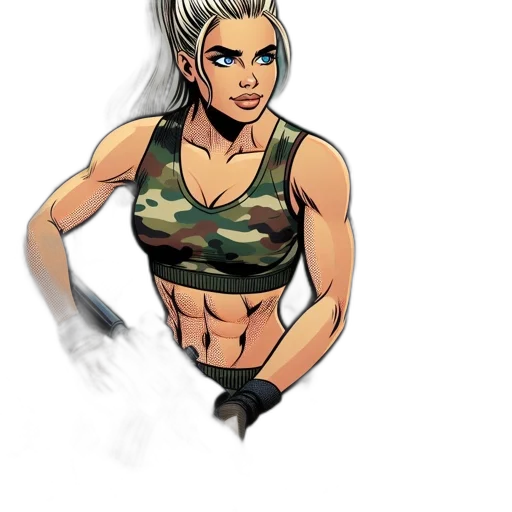 comic book art, concept art, pixel art, cartoon transparent PNG cut-out