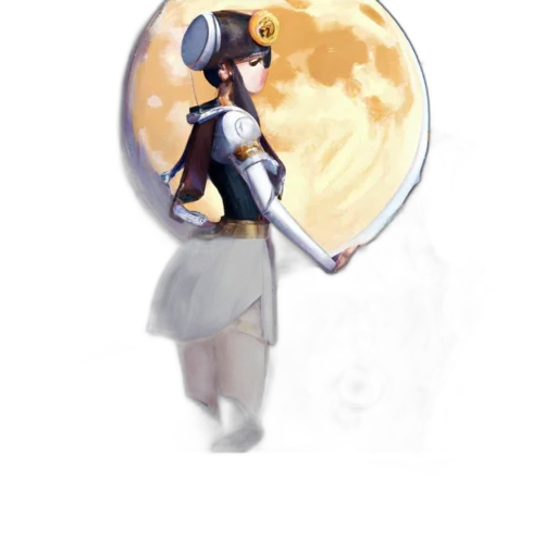 staff, robot, hat, umbrella transparent PNG cut-out