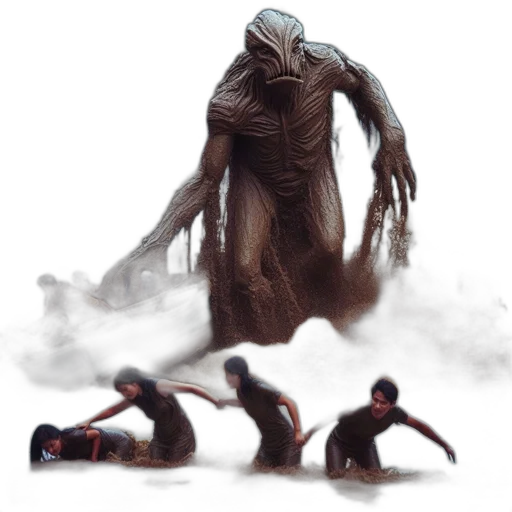 creature, concept art, fantasy art, comic book art transparent PNG cut-out