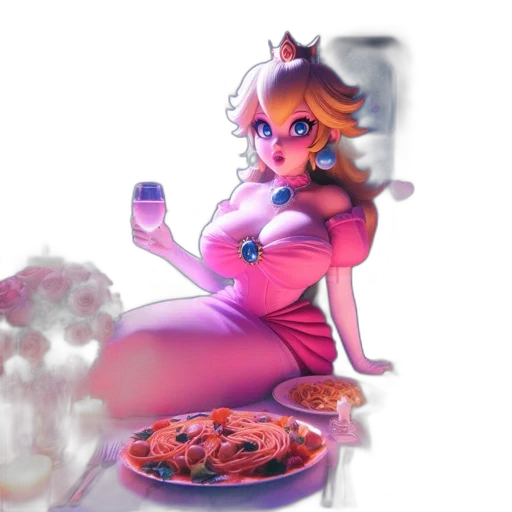 food, dress, crown, concept art transparent PNG cut-out