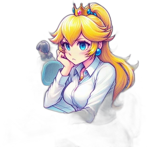 staff, crown, dress, weapon transparent PNG cut-out