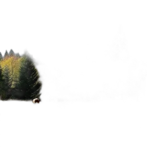 tree, animal, crown, car transparent PNG cut-out