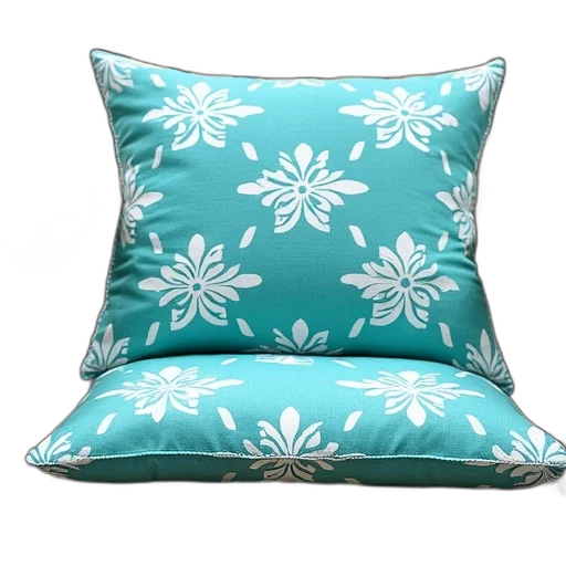 furniture, 3d render, photorealistic, blue transparent PNG cut-out
