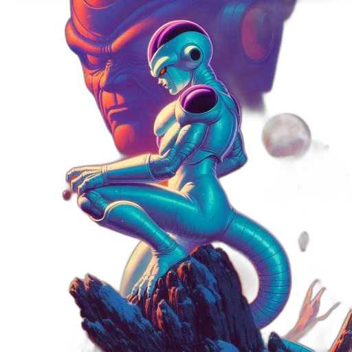 creature, comic book art, concept art, fantasy art transparent PNG cut-out