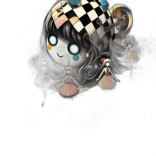 robot, mask, crown, creature transparent PNG cut-out