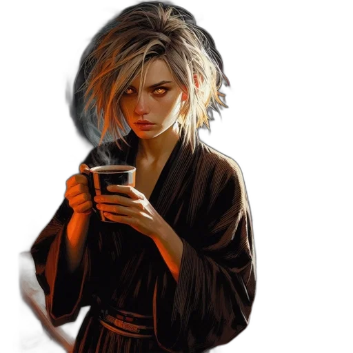 staff, face, concept art, fantasy art transparent PNG cut-out
