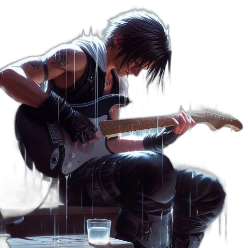 weapon, concept art, photorealistic, cyberpunk transparent PNG cut-out