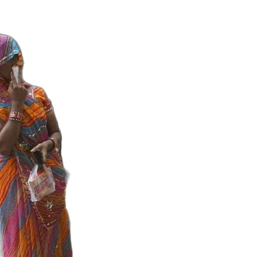 dress, jewelry, staff, 3d render transparent PNG cut-out