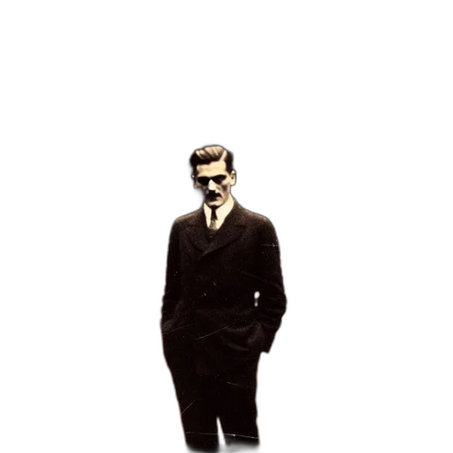 jacket, staff, face, animal transparent PNG cut-out