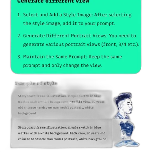3d render, concept art, blue, green transparent PNG cut-out