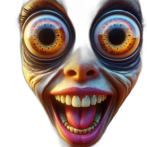 mask, face, creature, robot transparent PNG cut-out