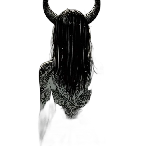 mask, hair, creature, animal transparent PNG cut-out