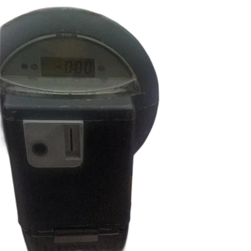robot, parking, meter, digital transparent PNG cut-out