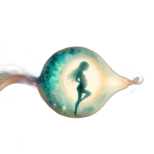 jewelry, staff, hair, fantasy art transparent PNG cut-out