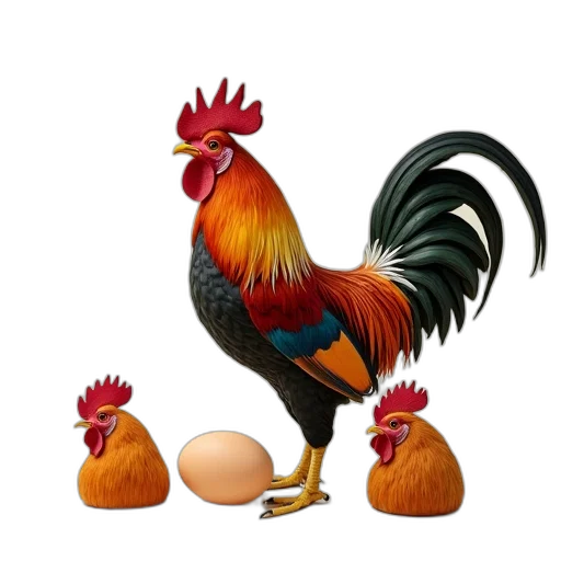 food, animal, jewelry, 3d render transparent PNG cut-out