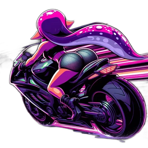 weapon, jacket, concept art, vaporwave transparent PNG cut-out