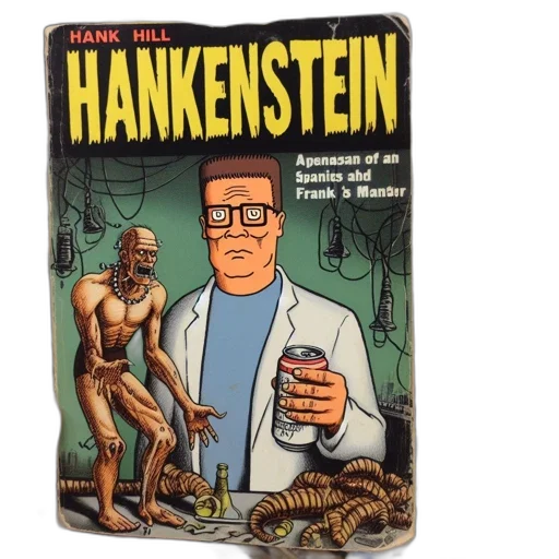 comic book art, hand, holds, book transparent PNG cut-out