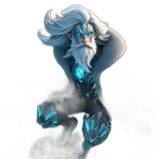 dragon, creature, hair, mask transparent PNG cut-out