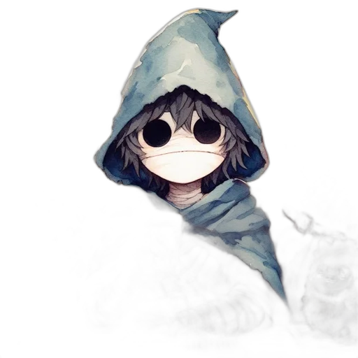 mask, hat, staff, face transparent PNG cut-out