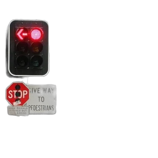 3d render, two, traffic, lights transparent PNG cut-out