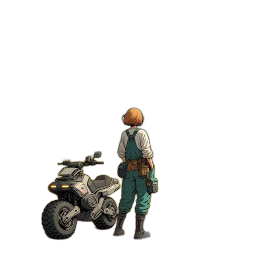 weapon, jacket, robot, animal transparent PNG cut-out