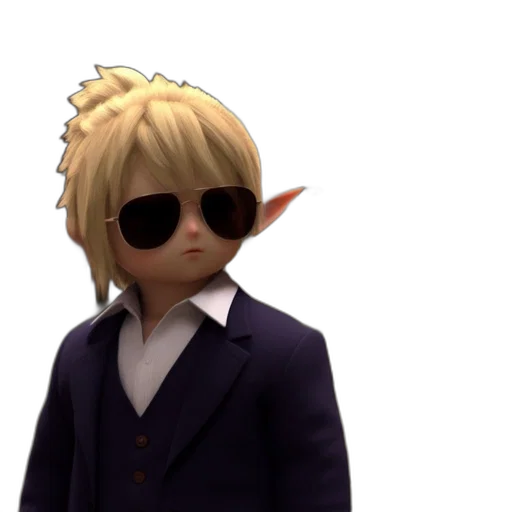 staff, jacket, creature, mask transparent PNG cut-out