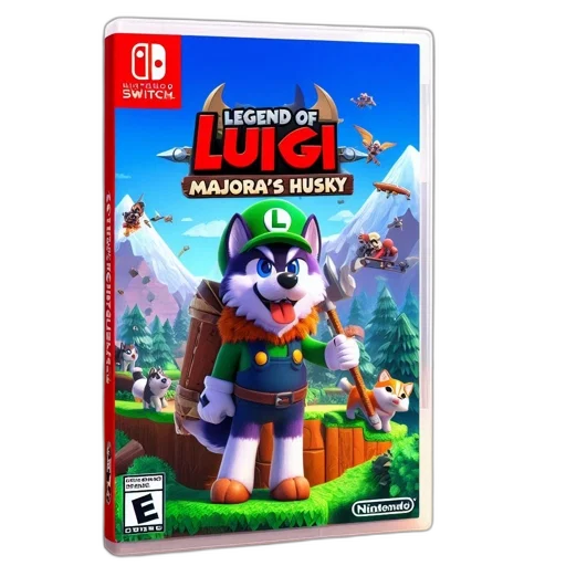 animal, 3d render, concept art, nintendo transparent PNG cut-out