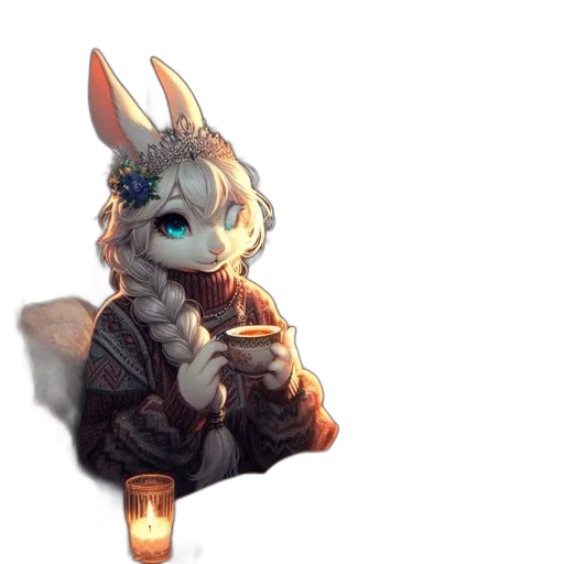 staff, mask, animal, weapon transparent PNG cut-out