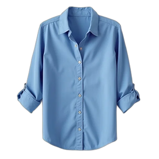 jacket, blue, shirt, collar transparent PNG cut-out