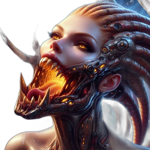 dragon, mask, face, creature transparent PNG cut-out